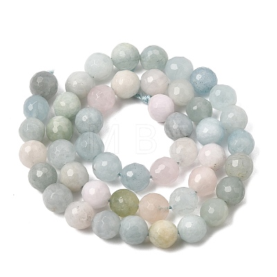 Natural Morganite Beads Strands GG-CBA0166-A01-8mm-1