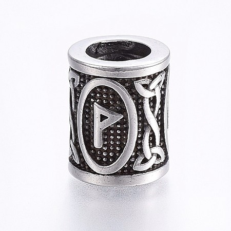 304 Stainless Steel Beads STAS-H460-01AS-9-1
