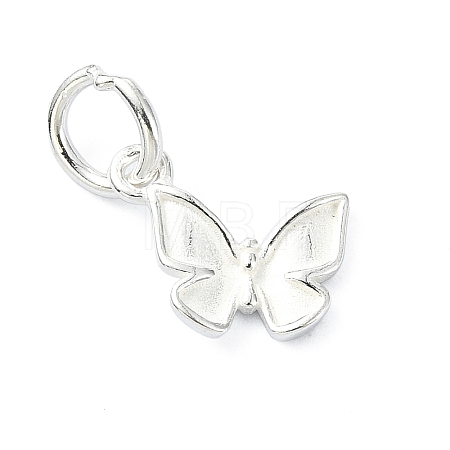 925 Sterling Silver Butterfly Charms STER-M119-14S-1