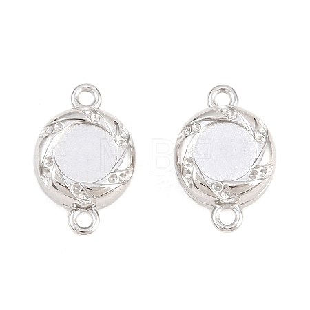 304 Stainless Steel Magnetic Clasps with Loops STAS-P452-04C-P-1