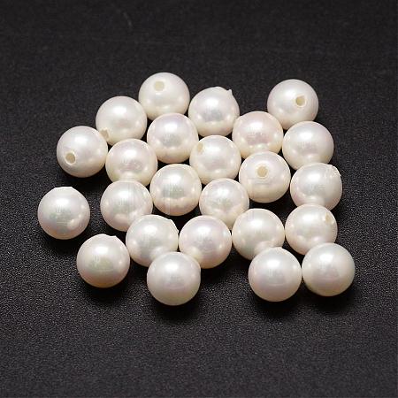 Shell Pearl Beads BSHE-L031-01-8mm-1