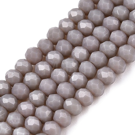 Opaque Solid Color Imitation Jade Glass Beads Strands LS-EGLA-A044-P3mm-D10-1