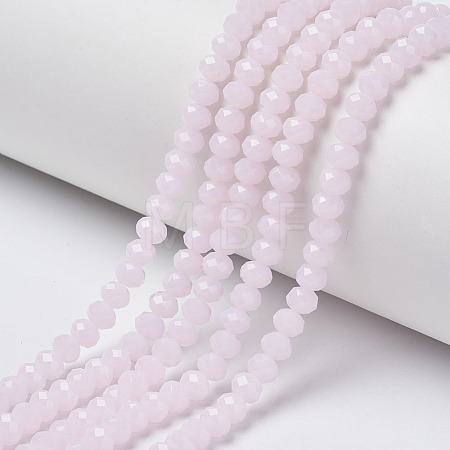 Glass Beads Strands EGLA-A034-J1mm-D02-1