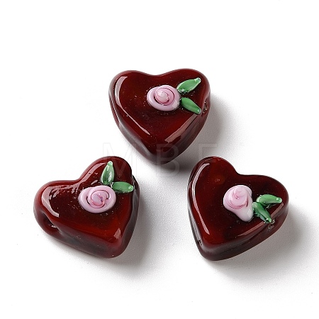 Handmade Lampwork Beads LA-CBA2CF4-01B-1