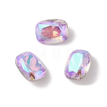 Glass Rhinestone Cabochons RGLA-L029-01A-KLSI-1