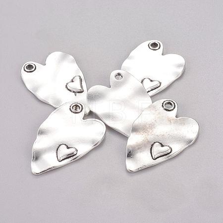 Tibetan Style Alloy Pendants TIBEP-A20287-AS-LF-1