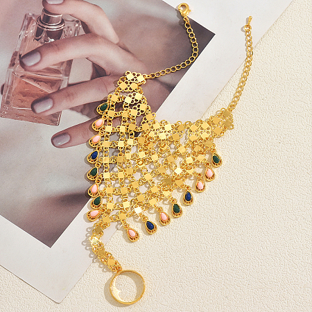 Bohemian Alloy Finger Ring Bracelets MC3391-1