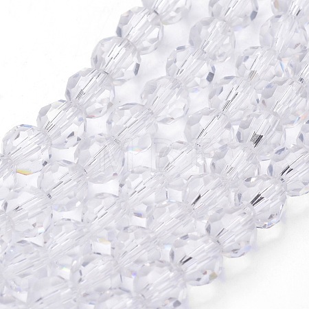 Transparent Glass Bead Strands LS-GLAA-G013-10mm-72-1