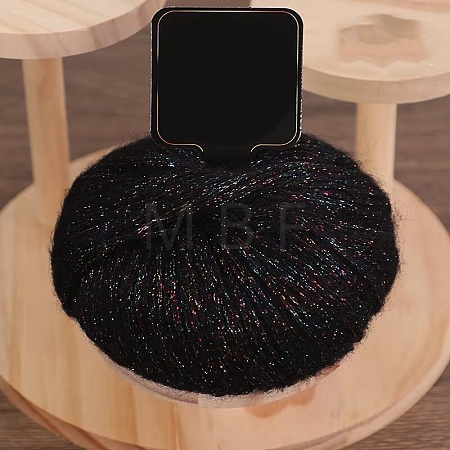 Sparkly Fuzzy Mohair Glitter Yarn PW-WG4F9B3-22-1