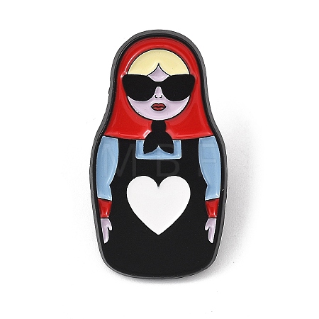 Cool Matryoshka Doll Enamel Pins AL-Z002-01EB-01-1