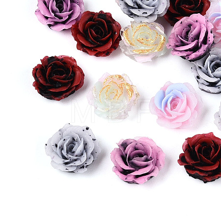 Opaque Resin Decoden Cabochons RESI-N052-04-1