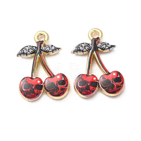 Printed Alloy Pendants AL-CBA7256-28G-03-1
