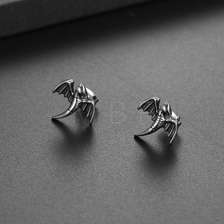 304 Stainless Steel Ear Studs WG98574-01-1