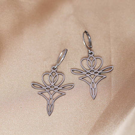 201 Stainless Steel Dangle Earrings FS-WGB2EA6-01-1