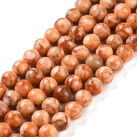 Natural Turquoise Dyed Beads Strands TURQ-U001-02B-1