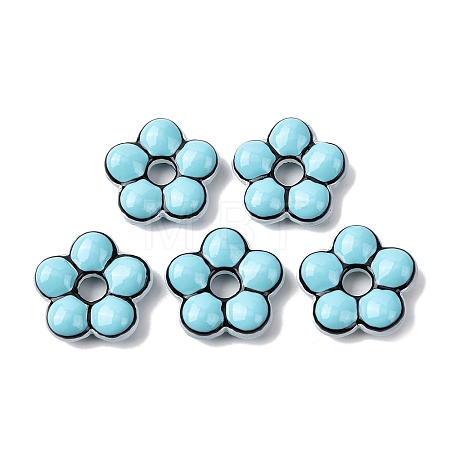 Handmade Glass Enamel Beads GLAA-K070-06C-1