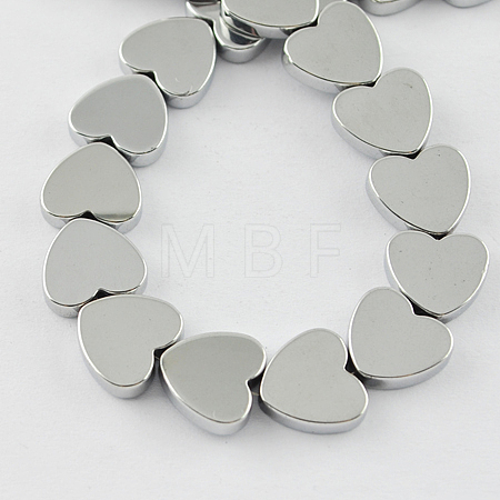 Non-magnetic Synthetic Hematite Beads Strands G-Q883-4x4mm-6-1