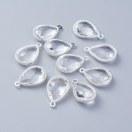 Glass Pendants GLAA-A037-G-16S-1