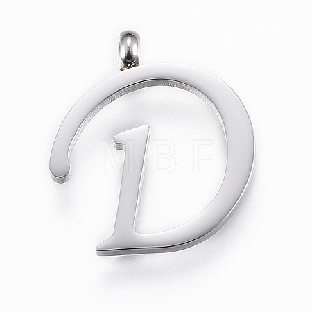 Tarnish Resistant 304 Stainless Steel Pendants STAS-F129-D-P-1