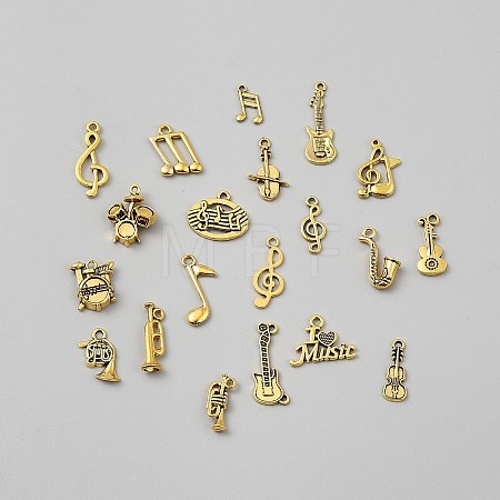 20Pcs Tibetan Style Alloy Pendants FIND-WH0148-803AG-1