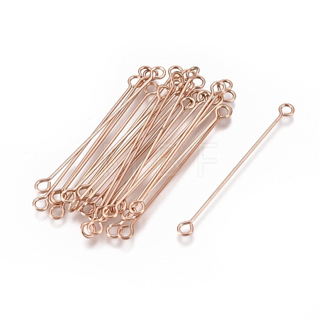 Ion Plating(IP) 304 Stainless Steel Eye Pins STAS-L247-007A-RG-1
