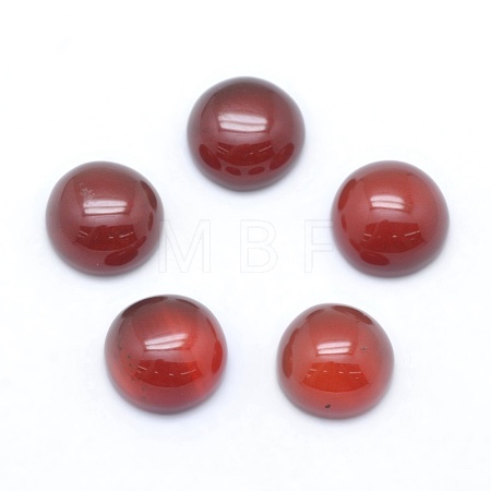 Natural Carnelian Cabochons G-E492-H-14-1