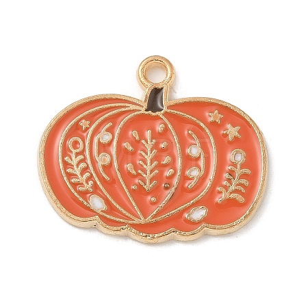 Thanksgiving Day Alloy Pendants ENAM-R007-01G-09-1