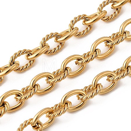 304 Stainless Steel Twist Cable Chains CHS-K024-11G-1