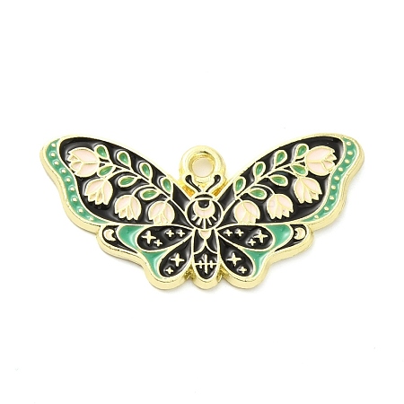 Alloy Enamel Pendants ENAM-R146-01C-1