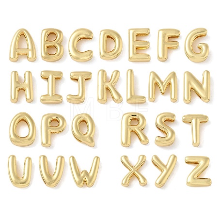Brass Slider Charms KK-L243-33G-1