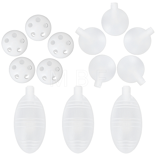 6Pcs 3 Style Plastic Baby Toy Insert Accessories AJEW-FH0002-64-1