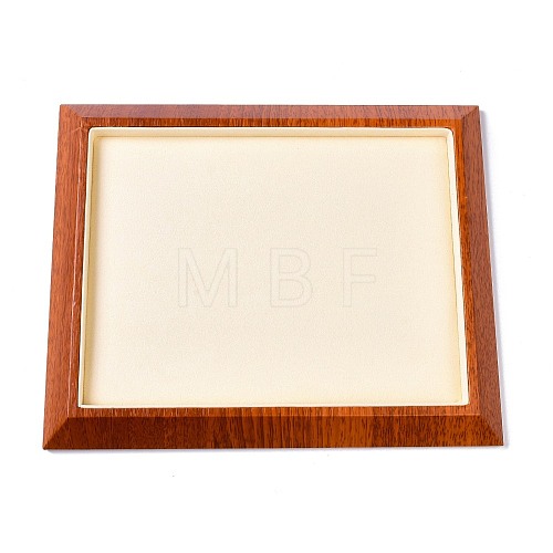 Rectangle Wood Pesentation Jewelry Bracelets Display Tray ODIS-P008-19B-02-1