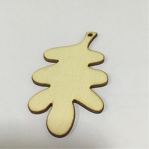 Wood Pendants WOOD-WH0002-05-1