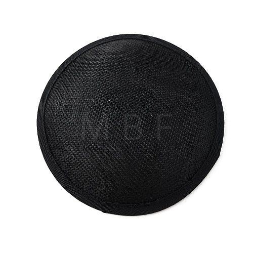 Cotton & Felt Round Fascinator Hat Base for Millinery AJEW-WH0342-56A-1