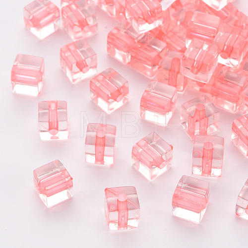 Transparent Acrylic Beads TACR-S154-12A-52-1