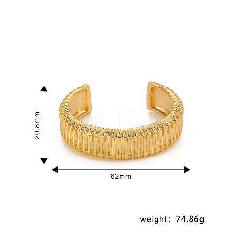 Elegant Stainless Steel Cuff Bangles for Women FG8525-1-1