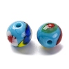 Handmade Millefiori Lampwork Beads LAMP-R003-02A-04-2