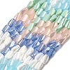 Electroplate Glass Beads EGLA-D300-01A-03-1