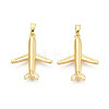 Brass Pendants KK-N259-05G-1