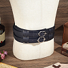 Vintage PU Leather & Alloy Viking Chain Belts for Men AJEW-WH0077-132A-4