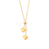 304 Stainless Steel Lariat Necklaces STAS-OY018-29G-3