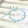 Adjustable Polyester Cord Braided Friendship Bracelets FB-CBA27E8-02A-2
