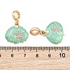 Alloy Enamel European Dangle Charms AL-CBAC2D3-04G-02-3