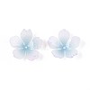 Flower Acrylic Bead Caps SACR-T017-51E-3
