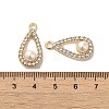 Alloy with Rhinestone Pendants FIND-B032-11G-3