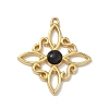 304 Stainless Steel Enamel Pendants STAS-G371-05G-03-1