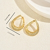 Brass Stud Earrings KY1239-2