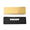 Plastic Blank Name Badge ID Tag with Iron Pins KY-D024-01B-1