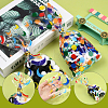 100Pcs 4 Styles Rectangle OPP Cellophane Candy Bags ABAG-WH20013-17-3