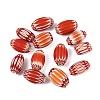 Handmade Millefiori Glass Barrel Beads LA-N002-03G-1